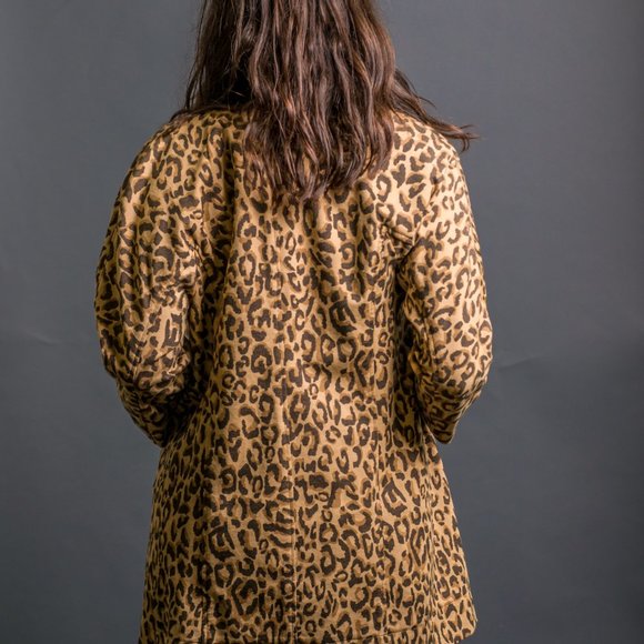 Cheetah Overcoat by Forever 21 - Picture 3 of 6